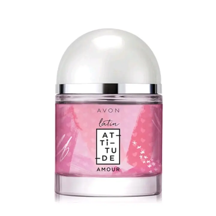 LATIN ATITUDE AMOR  EAU DE TOILETTE SPRAY FOR WOMEN 1.7.FL.OZ NEW WITH BOX FLORAL-FRUITY-FLORAL