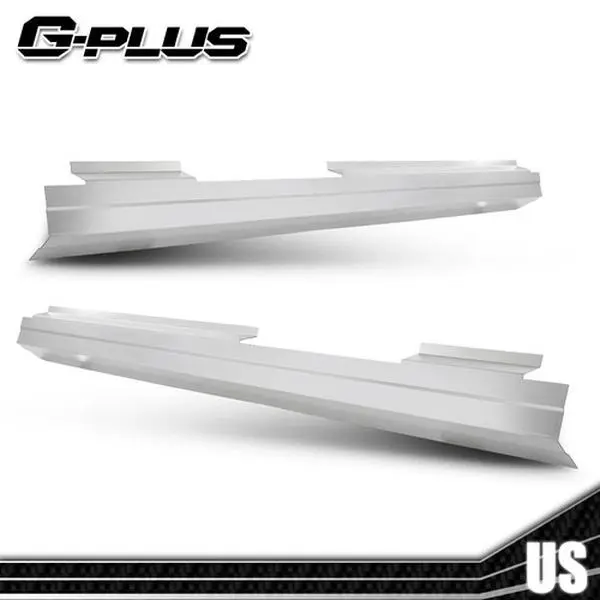 G-PLUS Replacement Rocker Panels, Fit For 2007, 2008-2013 Chevy Silverado Sierra, 62.99" Extended Cab Auto Body Frame Replacement Parts