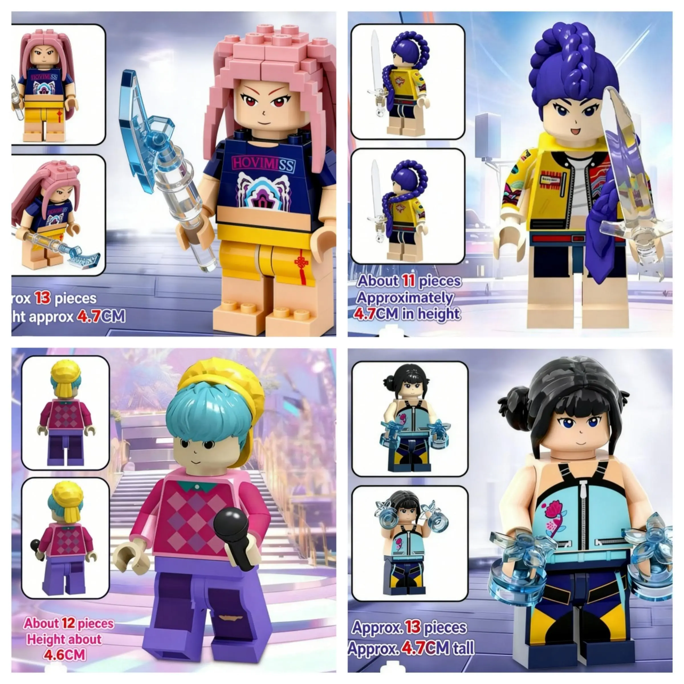 Hunting Witch Group 4-piece Set