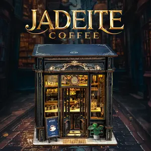 DIY Miniature 3D Bookshelf Decoration Set, Wood Craft Model Xinghao Xw-01, Perfect Gift for Family Friends, Ideal for Festive Occasions, Wooden Decor