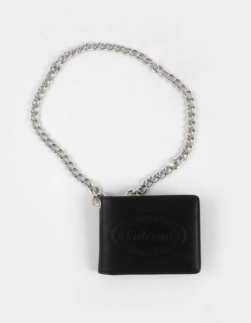 VOLCOM  Mens Chain Bifold Wallet, Black