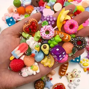 20-Piece Fantasy Resin Animal Jewelry Making Set, DIY Jewelry Accessories, Colorful Handmade Craft Supplies for Necklace, Bracelet and Pendant Creation, DIY Beading Accessories, Beads Set, Diy Jewelry Decoration