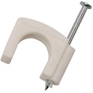 212 MAIN Gardner Bender PR-50 0.44 in. Round Romex Polyethylene Hardware, Low-Voltage, Rust-Resistant Wire Securing Accessory for Sailing