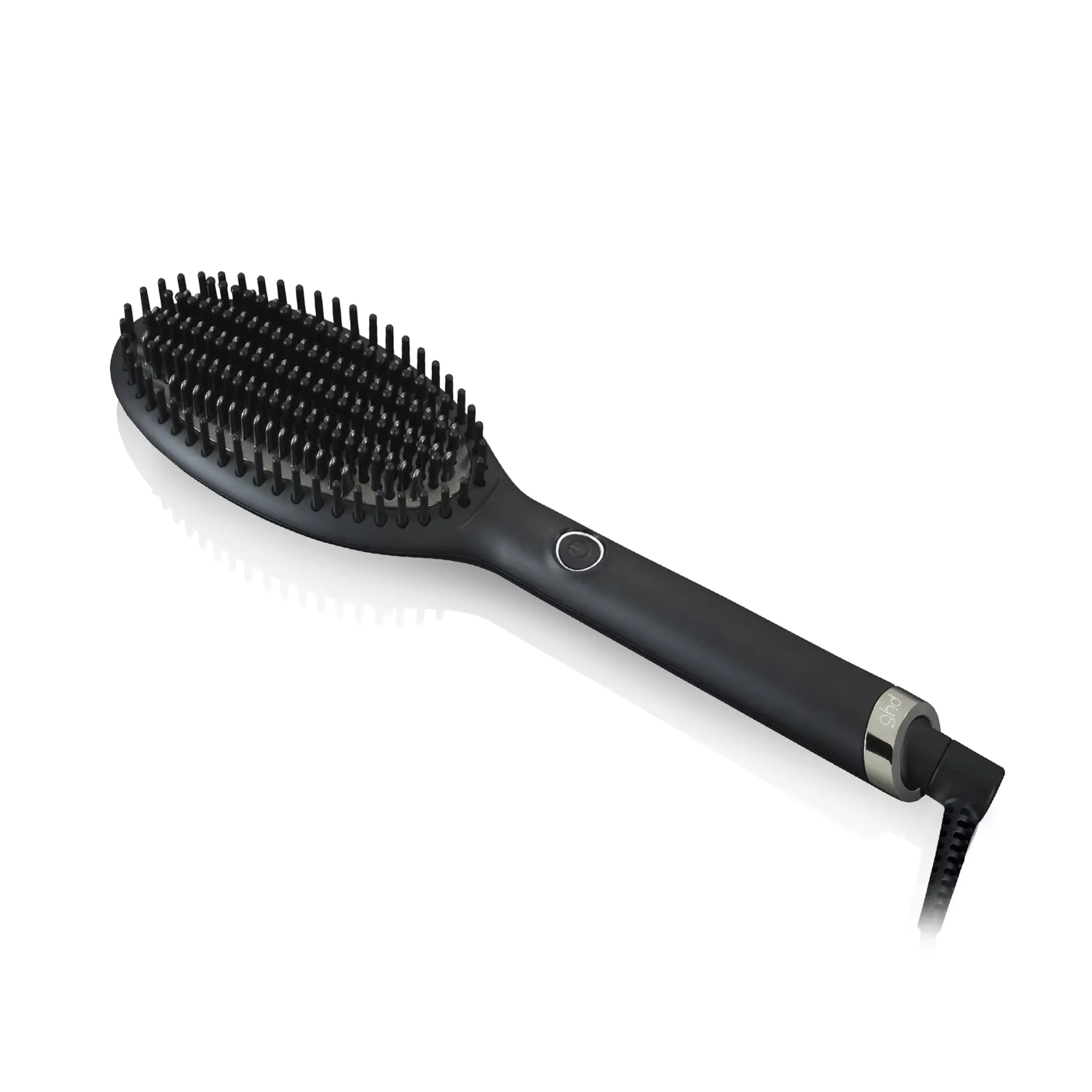 GHD Glide Smoothing Heated Tool - Thermal Brush Blowout, Straightener, Super Sleek Smooth Results, 9-ft Cord, Straightener Brush, Heated Brush