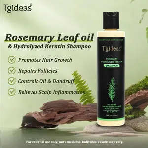 Tgideas Rosemary Shampoo with Hydrolyzed Keratin - Promotes Hair Growth, Controls Oil & Dandruff,Scalp Irritation, Restores Shine #SummerWins #DealsForYouDays