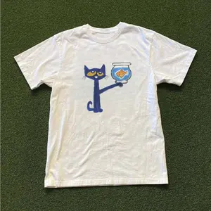 Petee the Cat Tshirt, cartoon shirt, gift for fans, unisex tee, crewneck, gift for cat lovers