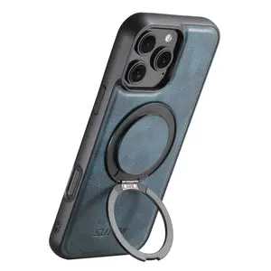 360-Degree Rotating Ring Smartphone Case, Shockproof Phone Protective Cover, Phone Accessories Compatible with iPhone 12 13 14 15 16 Pro Max/Pro/Plus, Casing