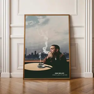 Mac Miller Poster, Hip Hop Music Art Print ( No Framed)