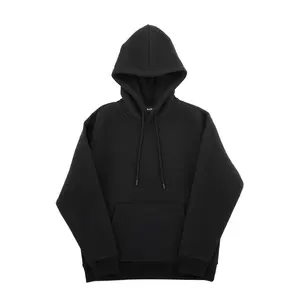 【fathersdaygift】VEVOR Men Pullover Hoodie,3X-Large SizeFleece Long Sleeve Comfy Casual Basic Pullover Hooded SweatshirtWarm & Skin-friendlyPractical & TrendyBlack Hoodie with Large Pocket for Fall & Winter