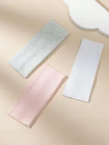 3pcs-Solid-Color-Knitted-Stretchy-Hairbands-Sweat Wicking Headband-Suitable-For-Daily-Yoga-Exercise-And-Outdoor-Activities-Casual-Gym-Elastic Headbands-Sweat Absorbing Headband