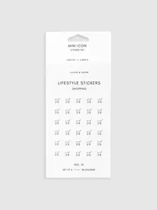 Mini Icon Stickers | Lifestyle