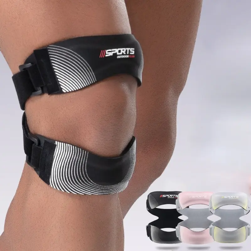1 Pc Patellar Tendon Support Strap, Knee Brace Adjustable Knee Strap for Running, Arthritis,Jumper,Tennis, Sports Knee Brace, Patellar Belt, Runners Knee Brace