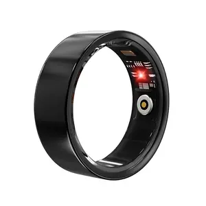 Smart Ring Sleep Heart Rate Blood Oxygen Exercise Step Sleep Monitor Bluetooth Remote Control