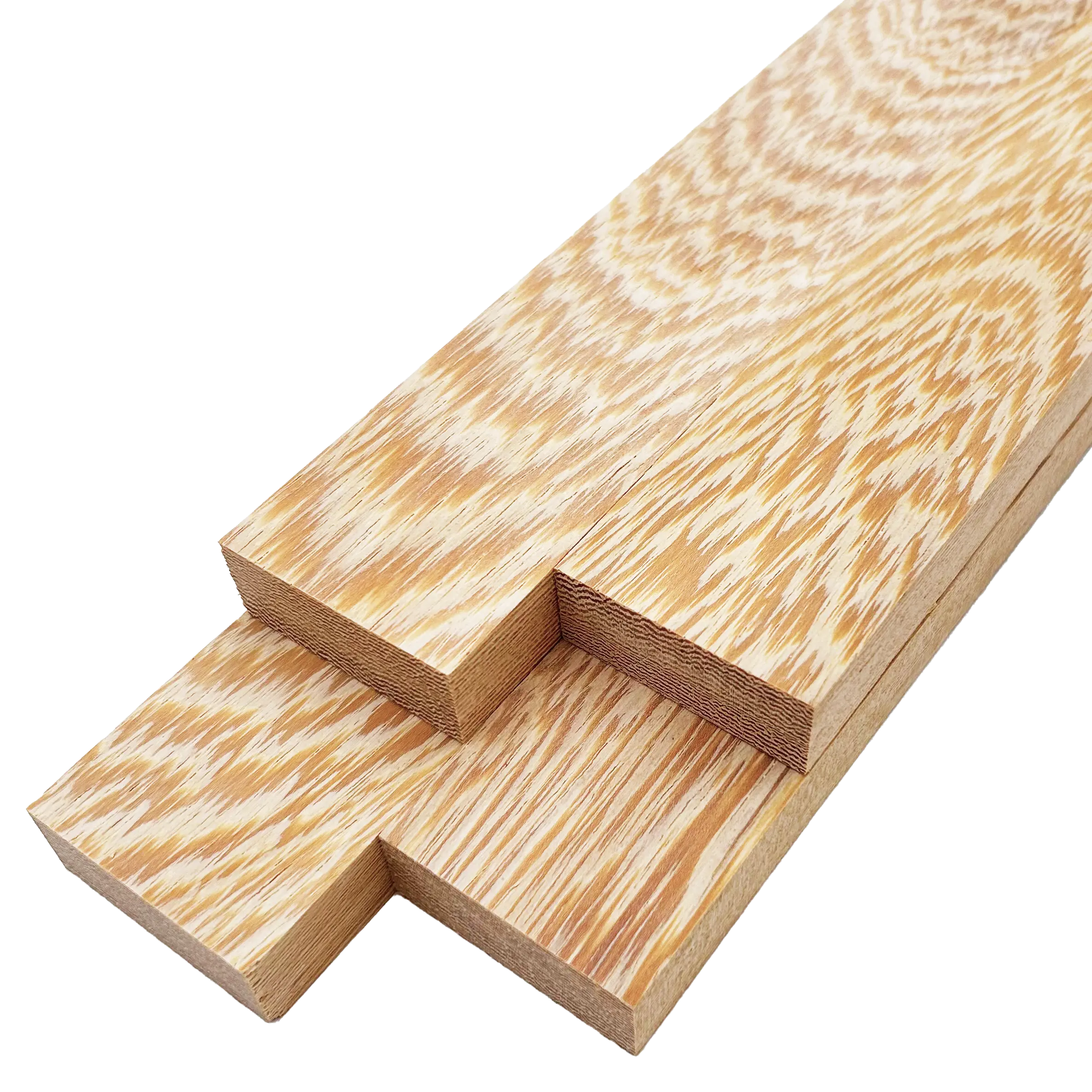 White Wenge Lumber Board - 3/4" x 2" (4 Pcs) White Wenge Lumber Board - 3/4" x 2" (4 Pcs)