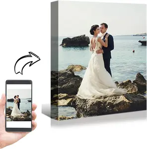 Personalized Families, Friends, Pets, Weddings, Anniversaries, and Engagements-Wall Art with Your PhotosI/ Once you have placed your order, please send us the high-resolution photo for customization through the message window