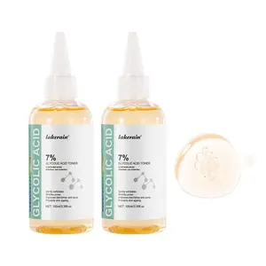 Lakerain 7% Glycolic Acid Toner, Exfoliating Toner, 2 Counts Moisturizing Facial Toner, Hydrating Facial Moisturizer, Facial Skin Care Product for Women & Men, Skin Care Products, Self Care Kit Women