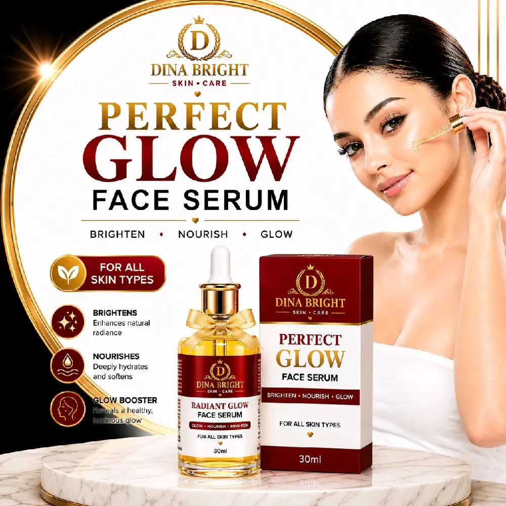 RADIANT GLOW FACE  BRIGHTENING SERUM.