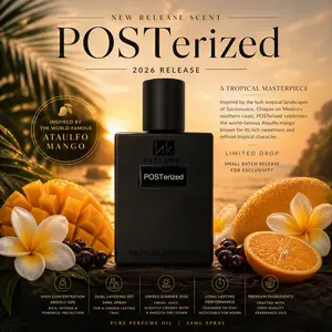 Postetized | Mexican Mango & Liqueur  Unisex Summer Fragrance 2026 LONG LASTING SCENT hK PERFUMES