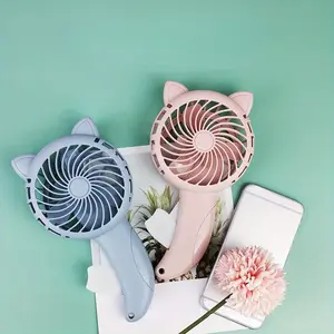 1pc Manual powerful handheld fan, no battery, cute home fan, Portable Fan