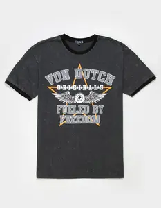 VON DUTCH Originals Mens Ringer Tee