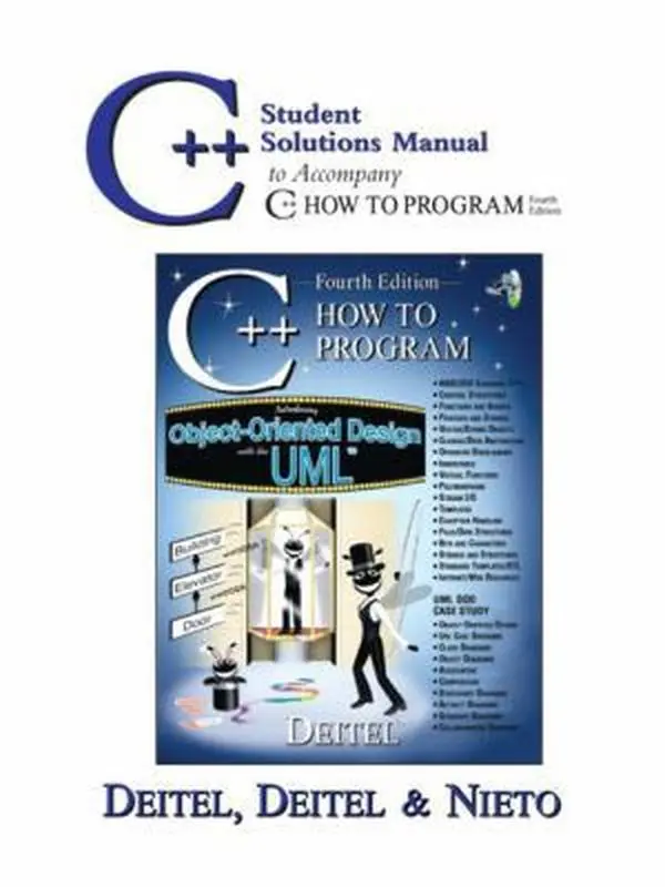USED-C++ How to Program, Fourth Edition (C++ Student Solutions Manual) by (Harvey & Paul) Deitel & Associates (Paperback)