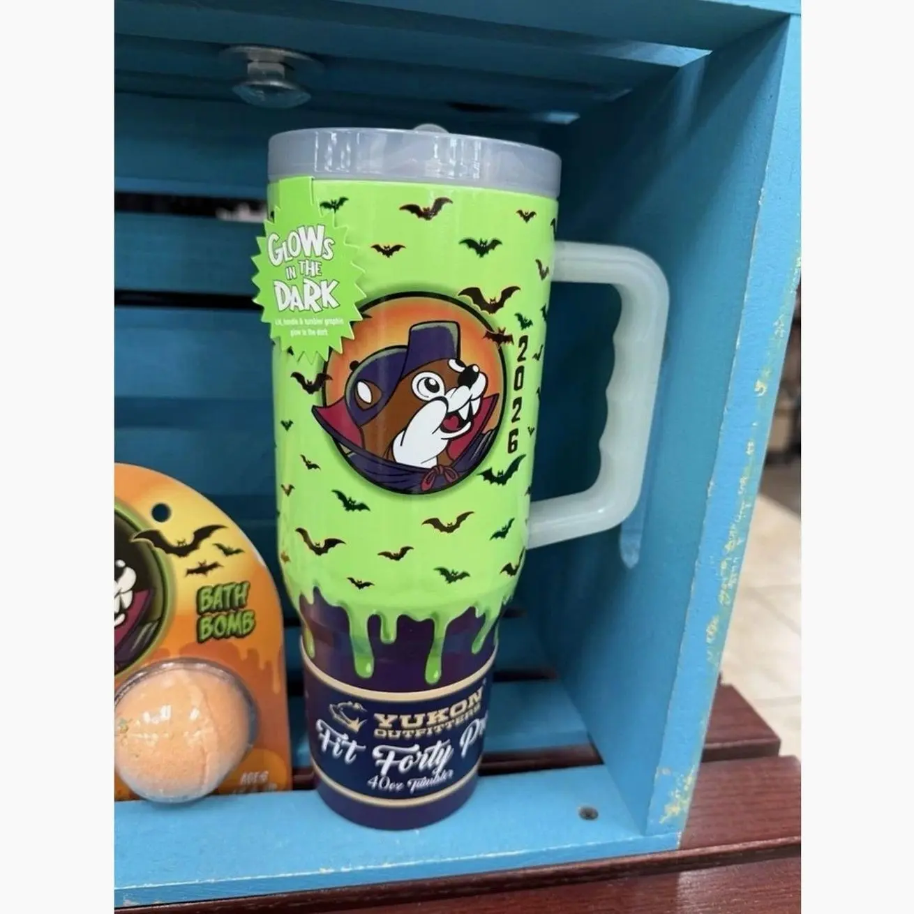 2026 NEW Buc-ee’s Halloween N' The Dark Tumbler 40oz With Handle