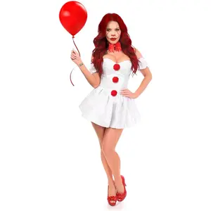 Top Drawer 3 PC Killer Clown Corset Costume