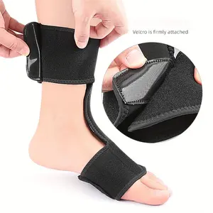 Adjustable Ankle Orthotic Brace with Metal Plate, Enhances Foot Stability, Adjustable Foot Drop Corrector, Ankle Support Device, Foot Posture Correctors