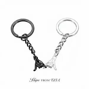 Pinky Promise Gift Matching Couple Keychains for Valentine's Day Birthdays Best Friend Gifts for Him Her Boyfriend Girlfriend Wife Husband Adults Kids Easter