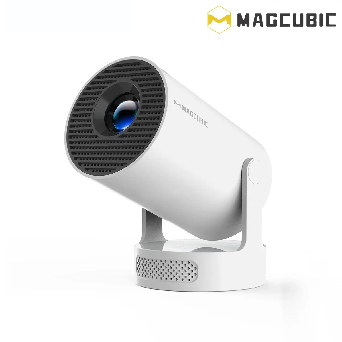Magcubic Hy300pro+ 290ansi Android14 Portable Home Cinema Projector, 0.9:1 Short Projection, Native 1280x720p, Wifi6 Bt5.4, Bluetooth-compatible Speakers