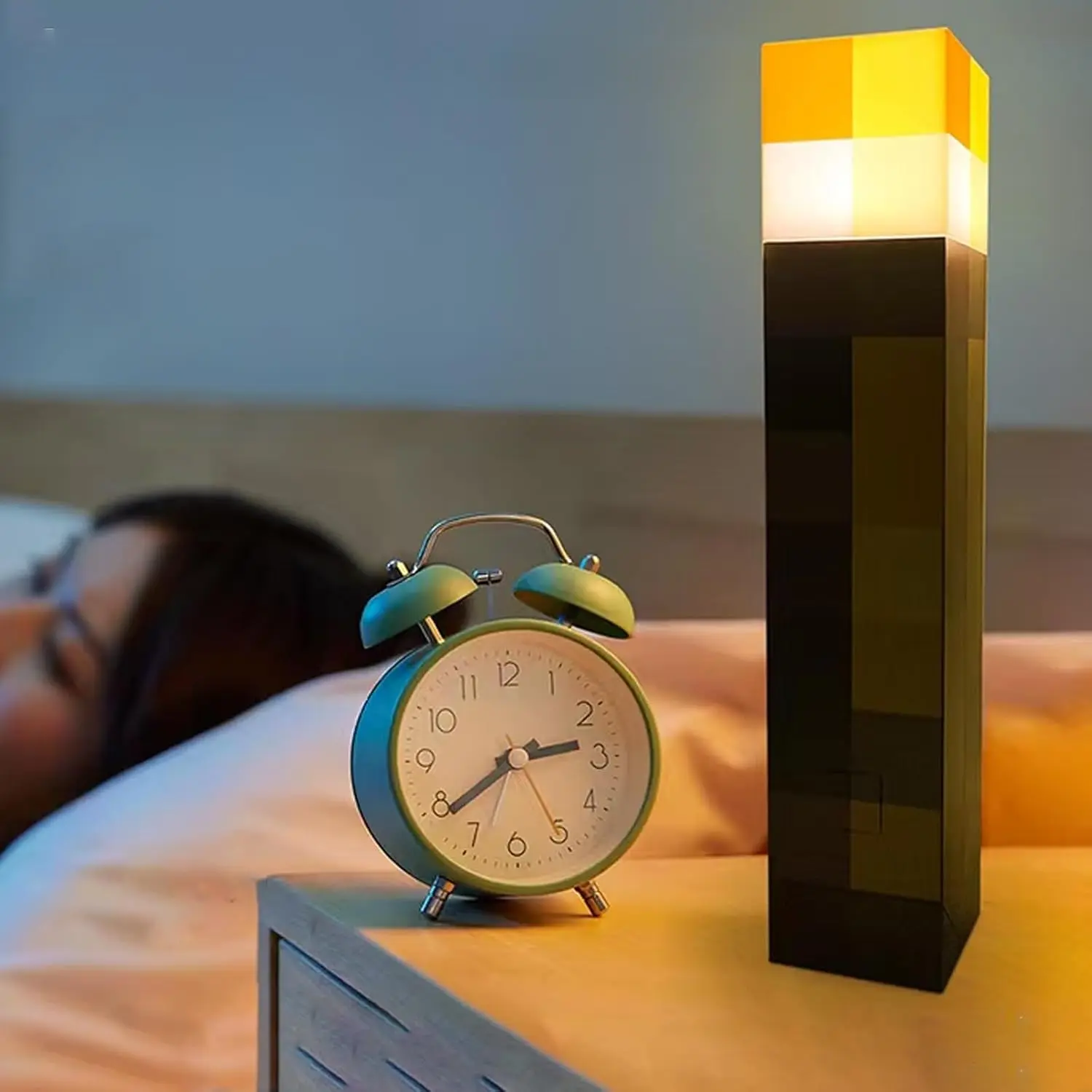 Glowing Wall Light Flashlight - USB Rechargeable Night Light, 4 Lights - Wall Mounted or Handheld LED Lighting, Kids Bedroom Decor