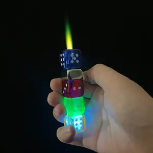 Valentine's Day gift for lovers and family, stress-relief lighter, Chinese-style design, dice play (butane not included) travel-friendly design Halloween Skeleton Travel Mug with Lid outdoor use fire starter multi-purpose knife Multi-Functional Camping