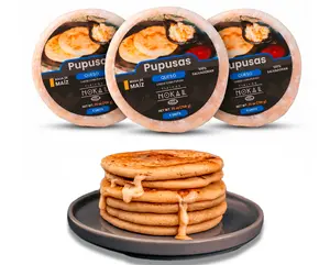Typical Nokal  Cheese Pupusas, Authentic Salvadoran Pupusas, Vegetarian Breakfast Foods, 15 Ct, 75 oz. Family Pack