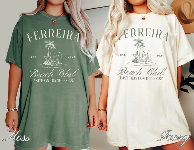 Location Bachelorette T-Shirt, Beach Bachelorette Party T-Shirt, Personalized Luxury Bachelorette, Bride T-Shirt, Social Club Bach, 2024 T-Shirt, Gift for Her