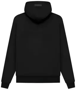 Hoodie Black - Comfortable and Stylish Pullover with Hood and Front Pocket for Everyday Wear