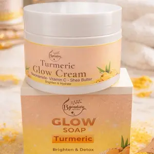 Glow Turmeric face cream + a Free Soap
