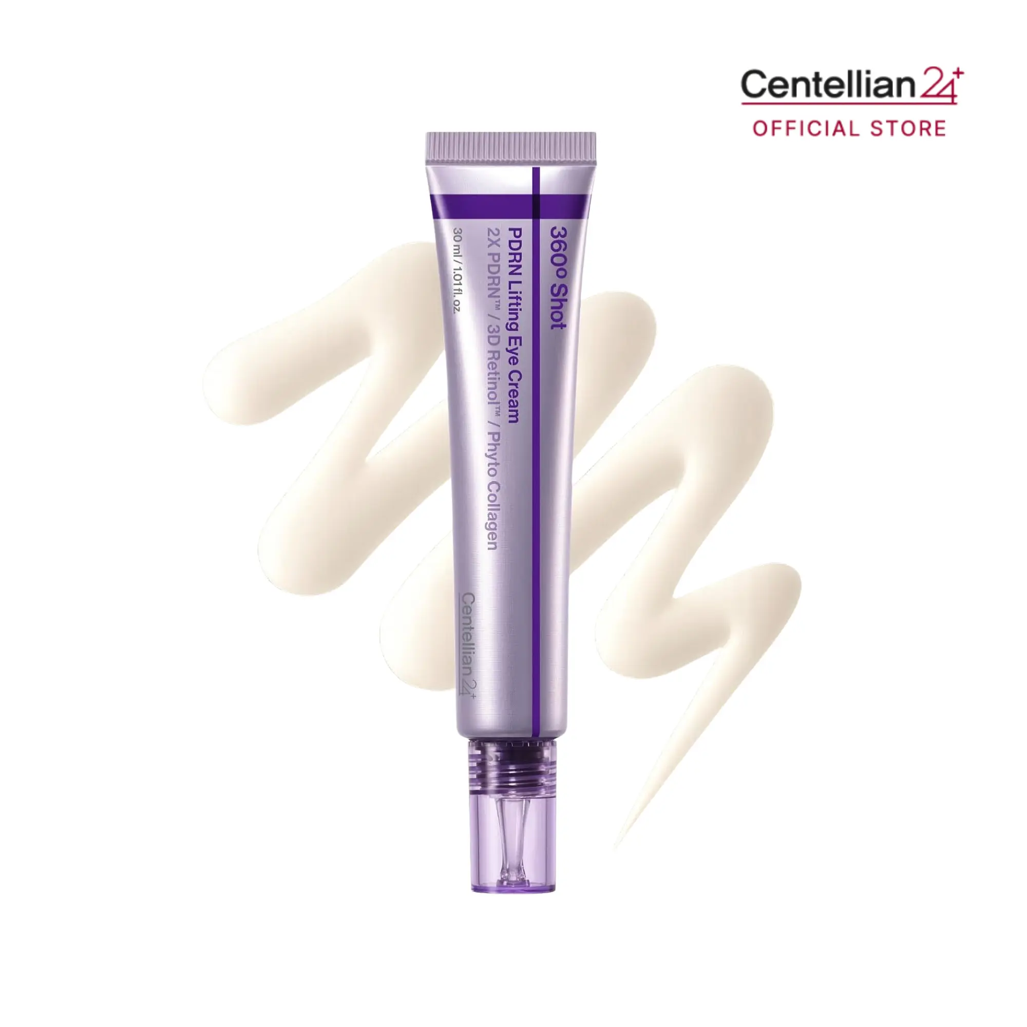 [Centellian24] 360° Shot PDRN Lifting Eye Cream | Firming & Anti-Aging Eye Treatment for Fine Lines & Dark Circles | TECA + PDRN + Retinol | Korean Skincare | 30 ml