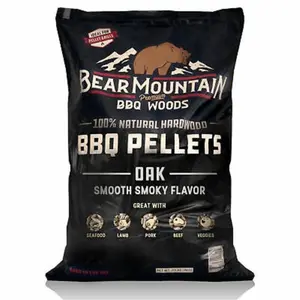 212 MAIN Premium Hardwood Low Moisture Cherry Spice Flavor Oak BBQ Smoker Pellets, 20 lbs, Natural Smooth Smoky Flavor, Ideal for Beef (Sports Collectibles Accessory)