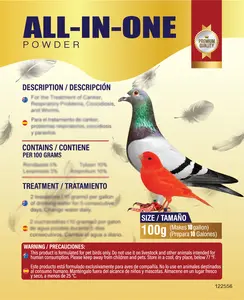 All in One Powder for Pigeons and Birds, Supplements, Bird Healthcare