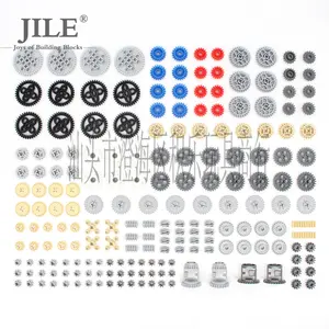 Cross-border hot-selling technology component suspension variable-speed gear hard-link gear toy assembly set 1 set