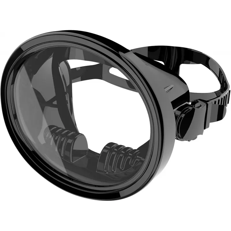 Unisex Adult Tempered Glass Diving Mask - Oval Frame, Anti-Fog Lens, HD Clarity Scuba Goggles Diving Gear for Spearfishing