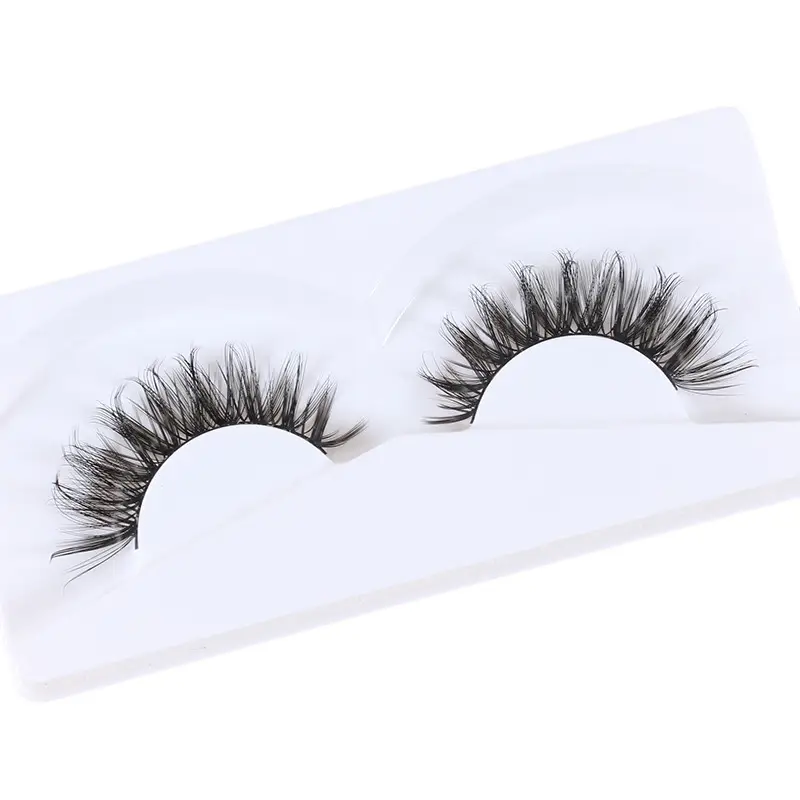 False Eyelashes Natural Look Fluffy Wispy Lashes, Elastic Band for Hair Wig Lace Melting Band for Wigs Makeup Springtok Cosmetic