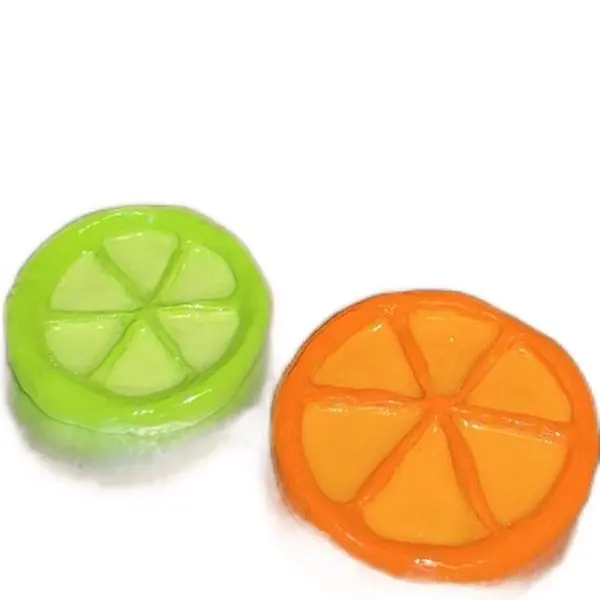 Handmade clay fruit set