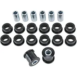 Polyurethane Rod End Bushing Kit for Custom Builds, Fits 5/8" Bolt & 3/4" Thread 4-Bar Ends, Includes 8 Bushings & Sleeves, Durable Steel Sleeves doorknob