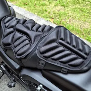 Motorcycle Seat Cushion - Breathable Universal Seat Cover 3D Structure Anti-slip Support UV Protection for Enhanced Ride Comfort