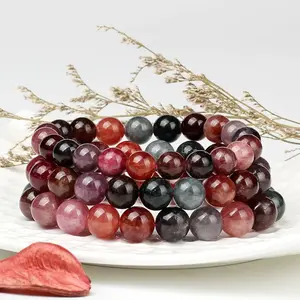 Natural DIY Crystal Bracelet Boutique Color Tip Crystal Bracelet