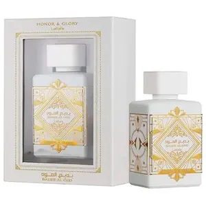 Lattafa Badee al Oud- Honor and Glory White 3.4 OZ Eau-de-Parfum Spray for Men