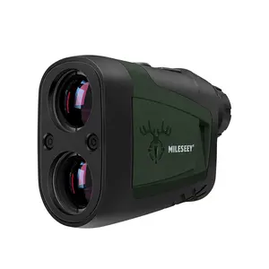 Mileseeey PF210 900 Yards Hunting Rangefinder with Slope Switch 7° Large View Angle Rain Fog Mode Height Measuring 90% High Transmittance ±0.5Y Accuracy 6X Zoom Hunting Gift for Men Technology Precision,Christmas gift