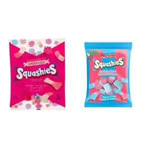 Smarties Squashies And Bubblegum Squashies (2 PACK) Candy Sweet