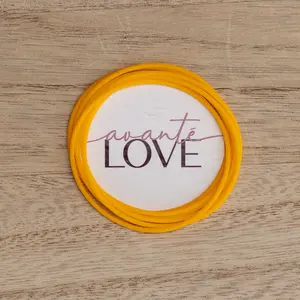 Marigold: Silicone Jelly Bracelet-Stack of 6